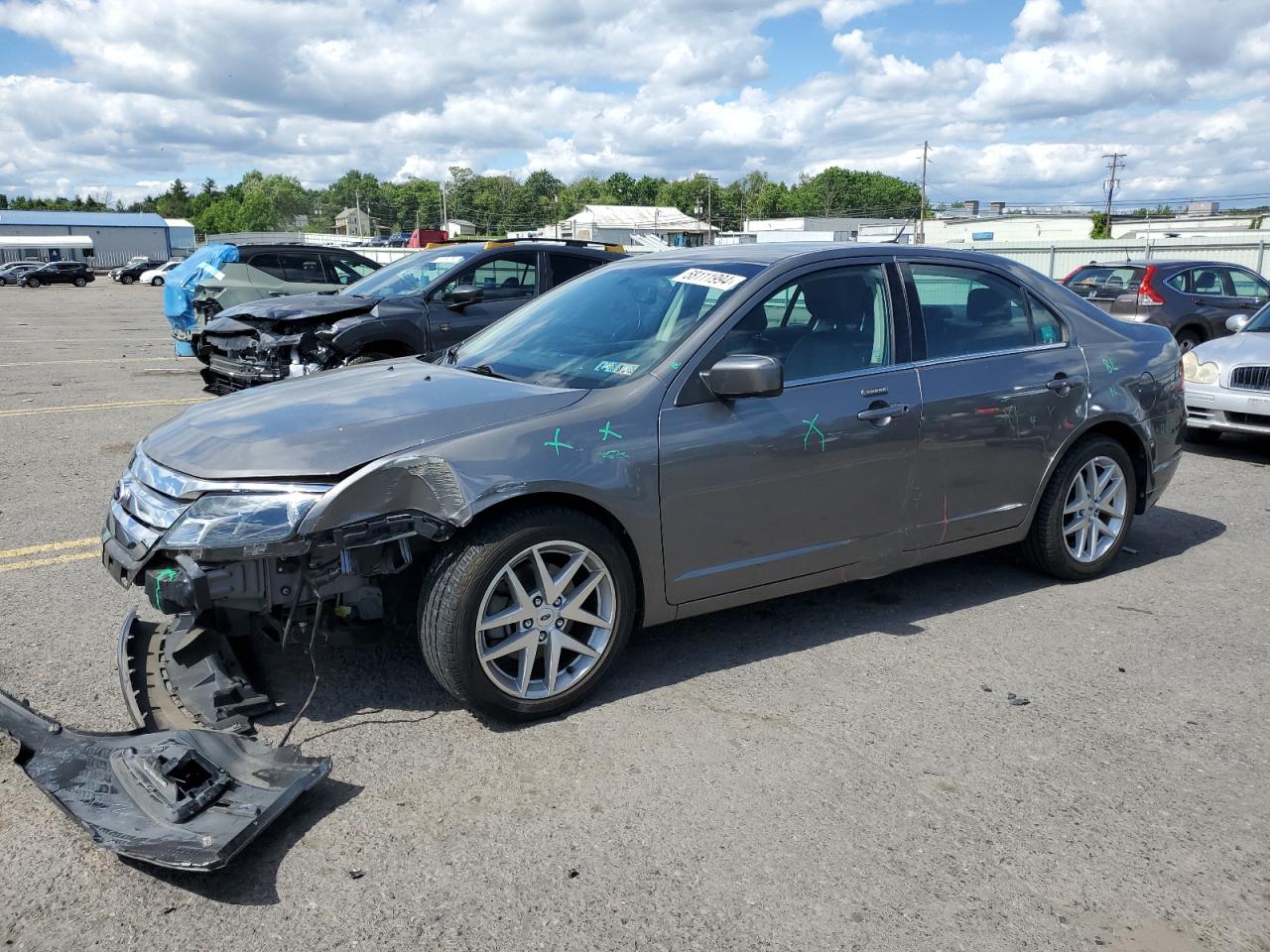 2012 Ford Fusion Sel VIN: 3FAHP0JA8CR426115 Lot: 58111994