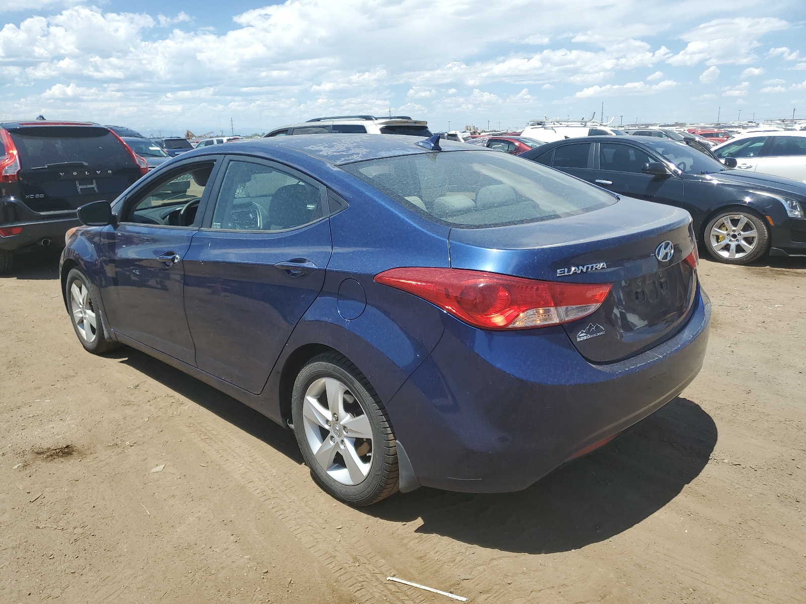 KMHDH4AE0DU875956 2013 Hyundai Elantra Gls