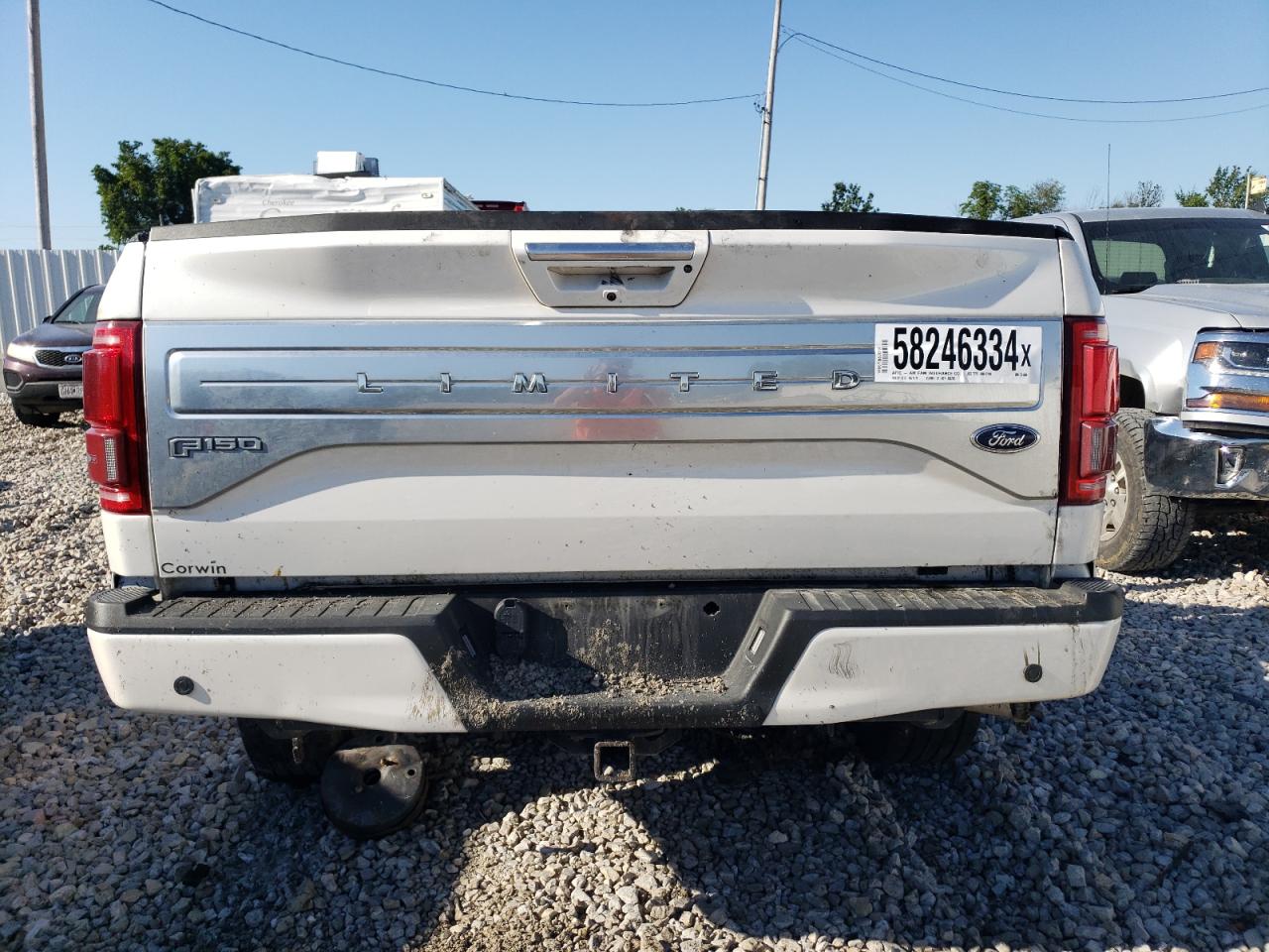 2017 Ford F150 Supercrew VIN: 1FTEW1EG4HFC45506 Lot: 58246334