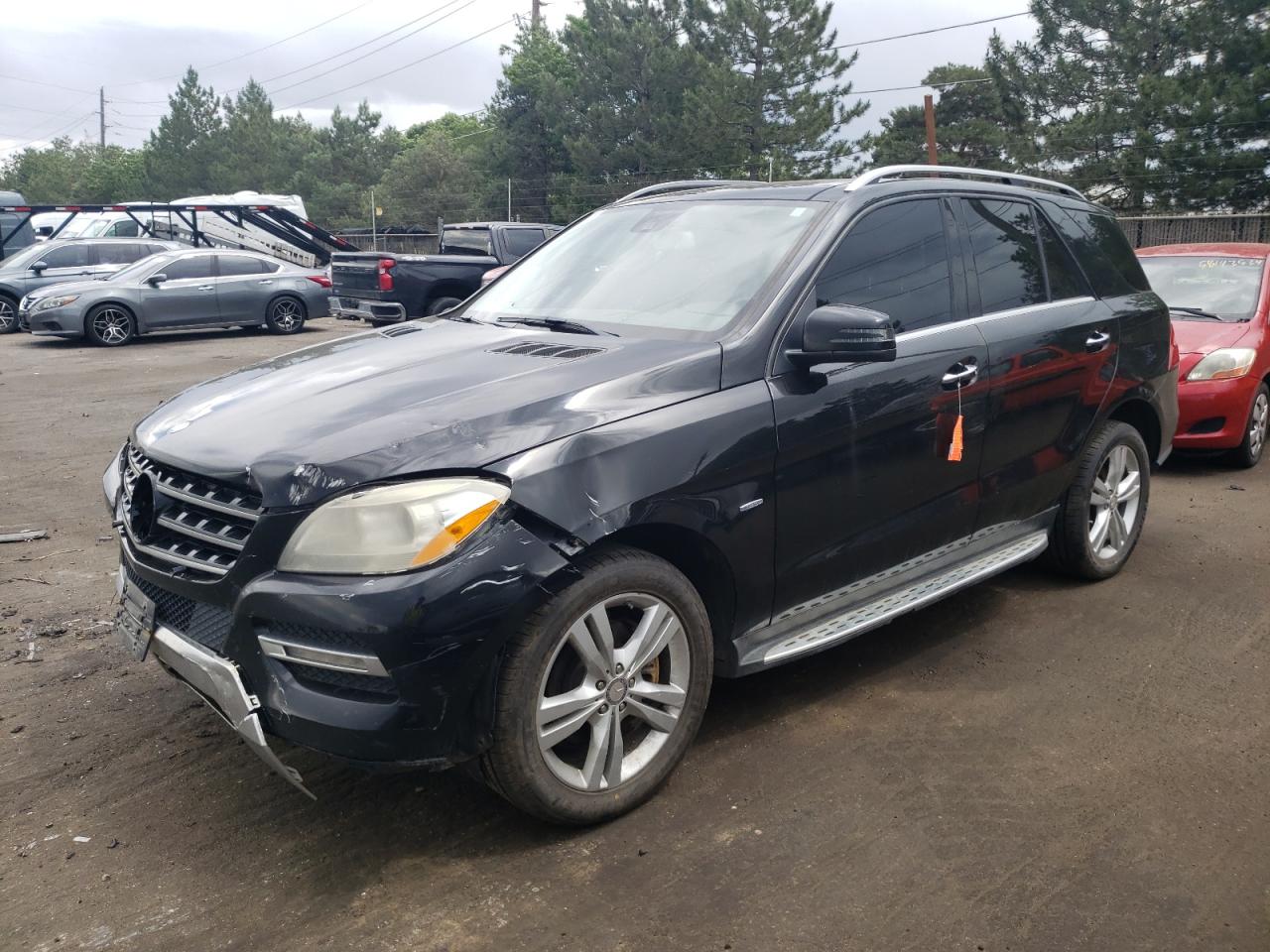 2012 Mercedes-Benz Ml 350 4Matic VIN: 4JGDA5HB5CA004301 Lot: 58142504