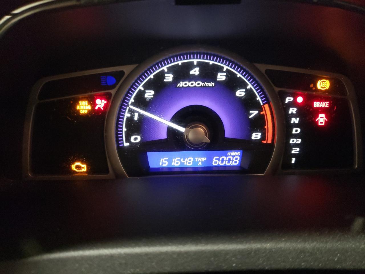 2007 Honda Civic Ex VIN: 1HGFA16887L016144 Lot: 58763284