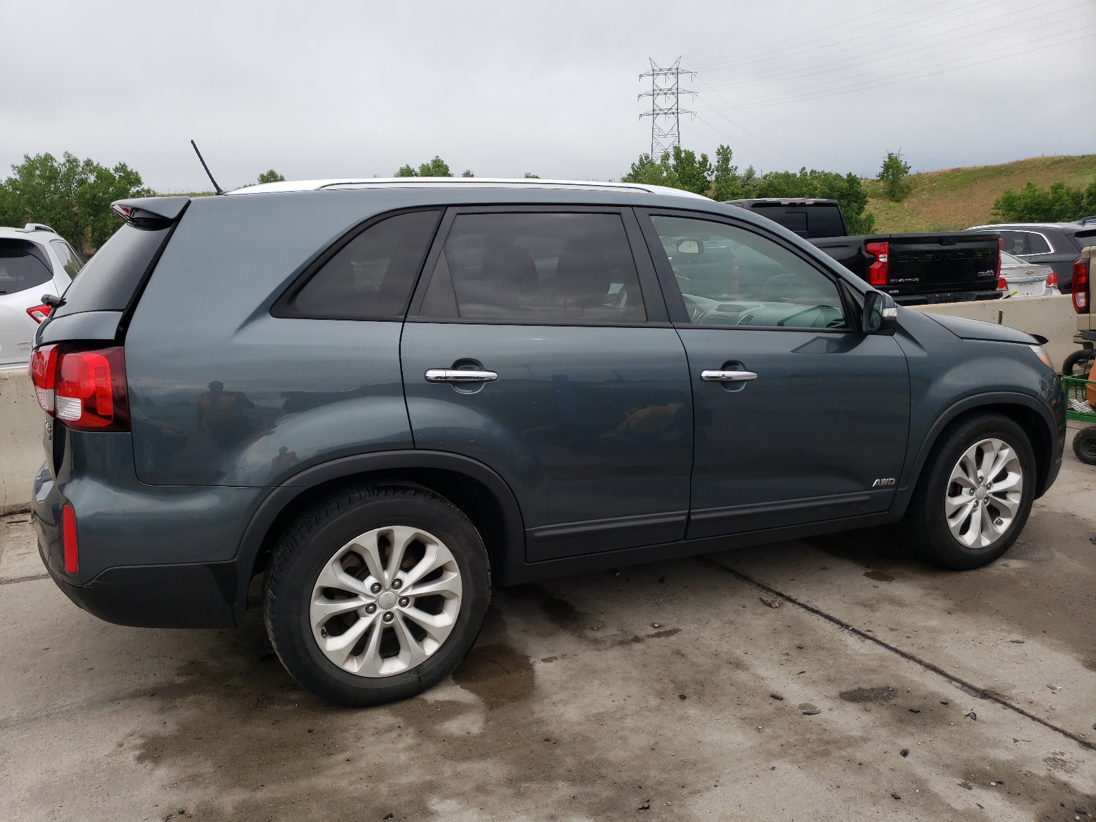 2014 Kia Sorento Ex vin: 5XYKUDA74EG461123