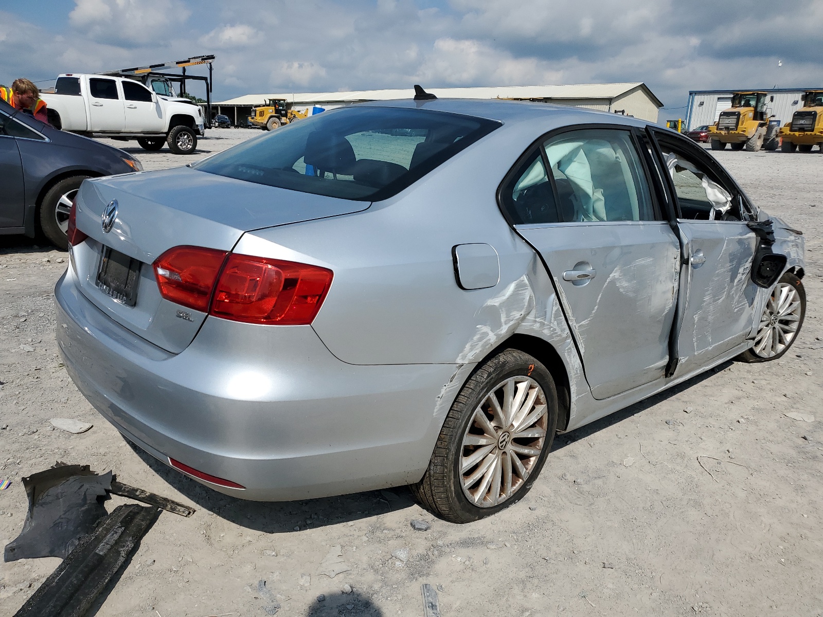 3VWL17AJ7EM218402 2014 Volkswagen Jetta Sel