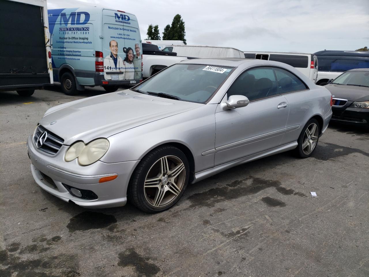 2005 Mercedes-Benz Clk 500 VIN: WDBTJ75J75F123737 Lot: 56411804