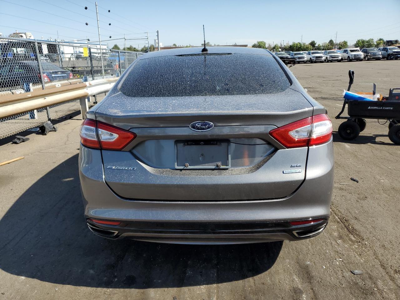 2014 Ford Fusion Se VIN: 3FA6P0H97ER301547 Lot: 58569424