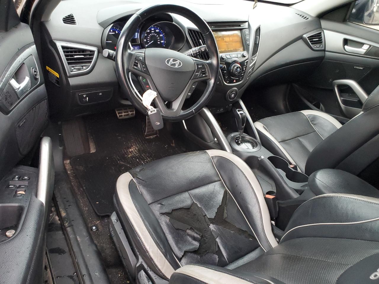 2014 Hyundai Veloster Turbo VIN: KMHTC6AEXEU208576 Lot: 60943704