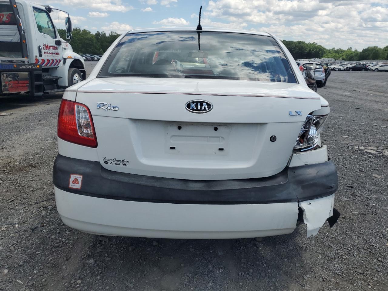 2007 Kia Rio Base VIN: KNADE123X76261348 Lot: 60288964