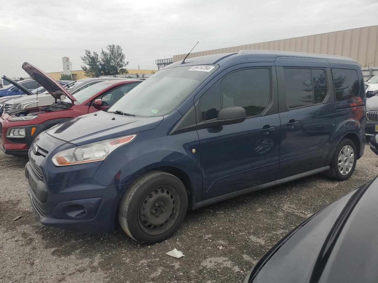 2017 Ford Transit Connect Xlt VIN: NM0GE9F71H1318320 Lot: 59414784