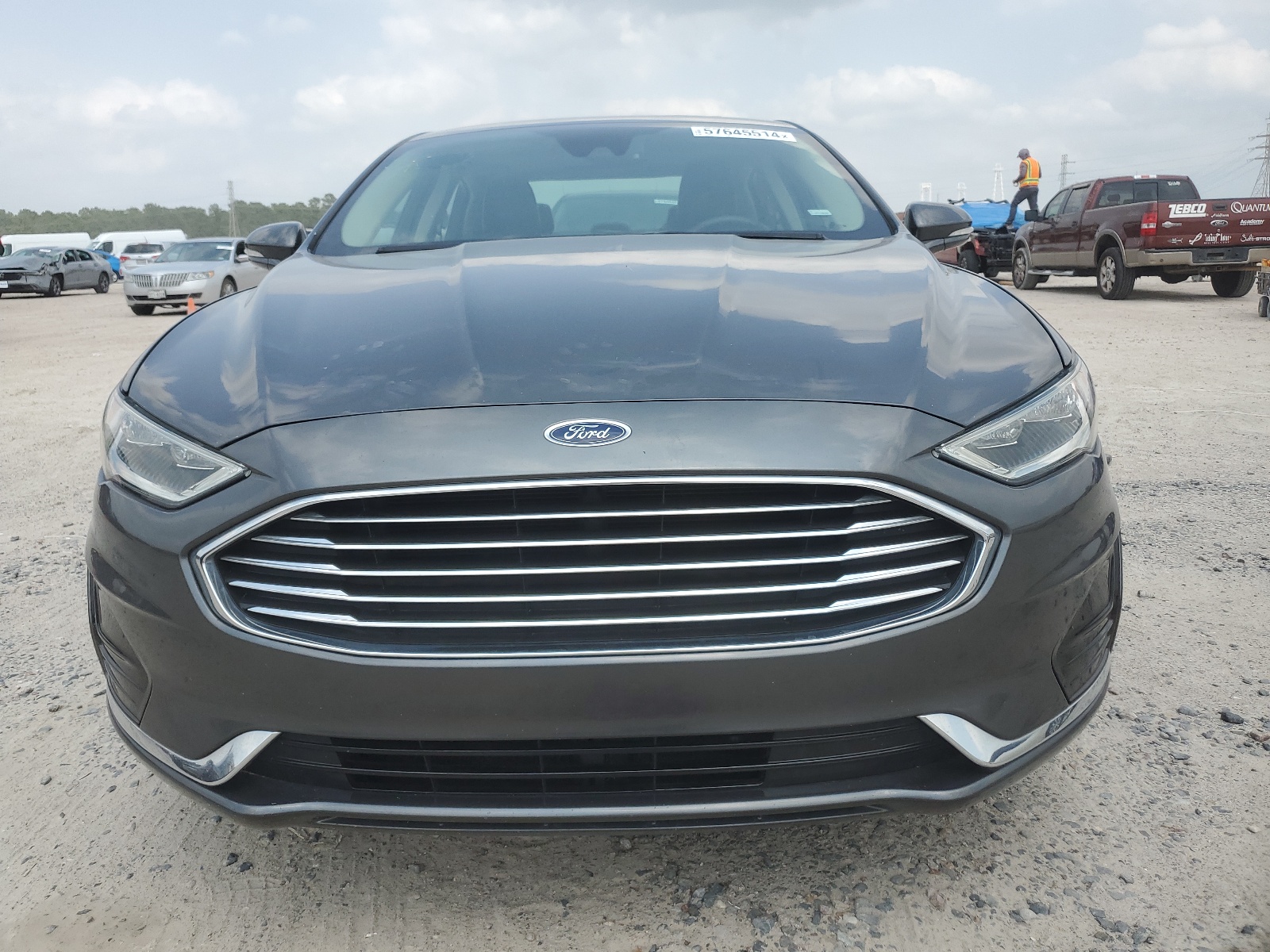 2020 Ford Fusion Sel vin: 3FA6P0CD4LR136792