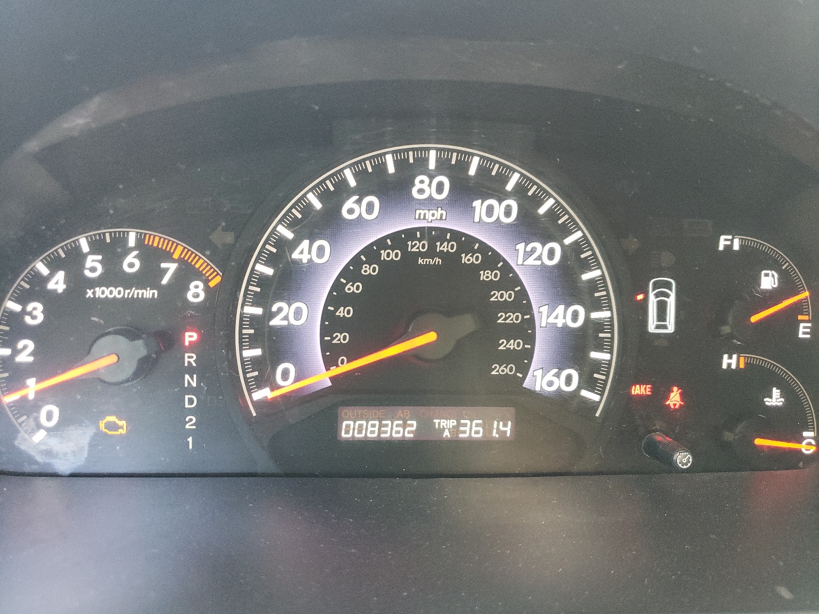 5FNRL38786B021710 2006 Honda Odyssey Exl