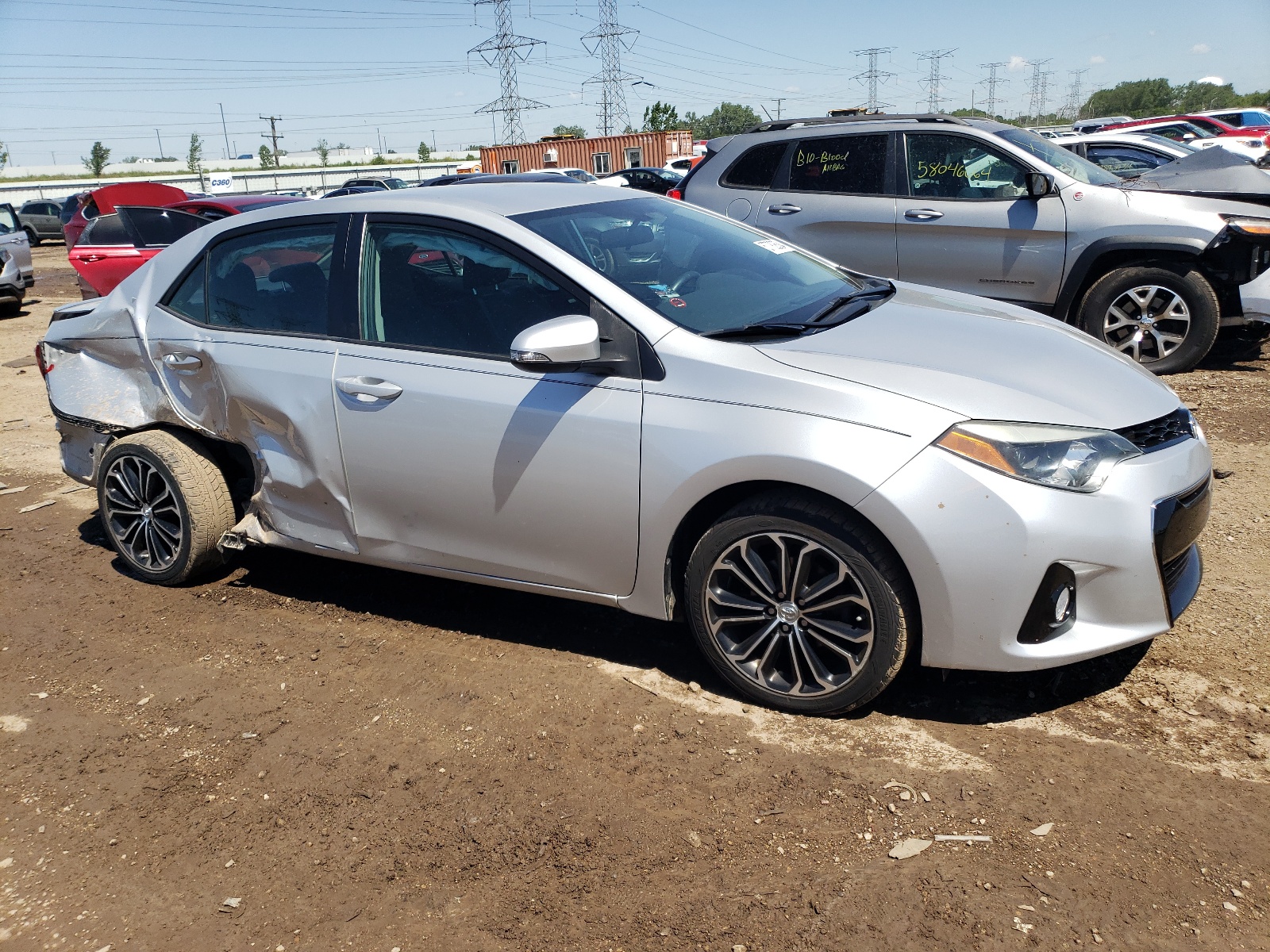 2014 Toyota Corolla L vin: 5YFBURHE0EP076137