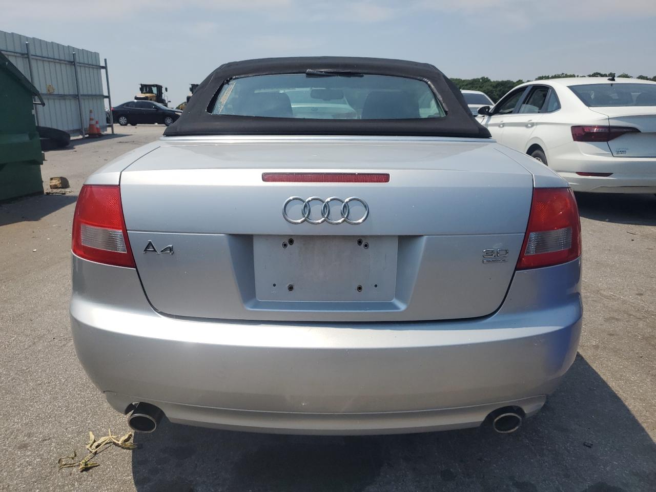 2005 Audi A4 Quattro Cabriolet VIN: WAUDT48H35K017104 Lot: 59599114