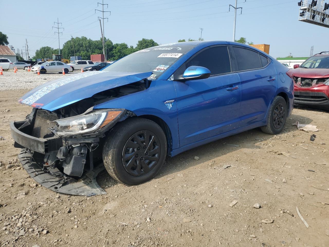 5NPD74LF1HH100577 2017 HYUNDAI ELANTRA - Image 1