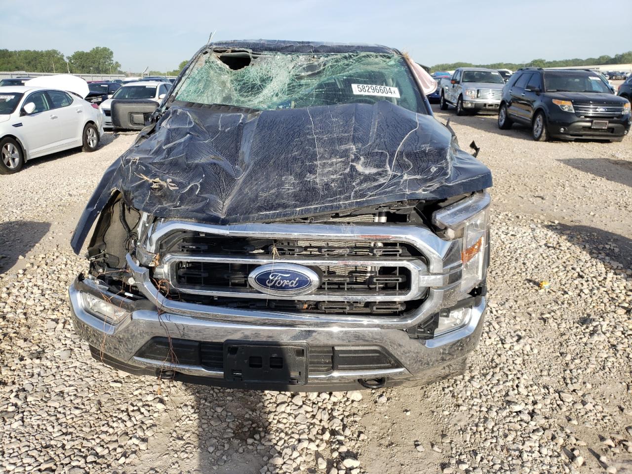 2022 Ford F150 Supercrew VIN: 1FTEW1EB5NKE98938 Lot: 58296604