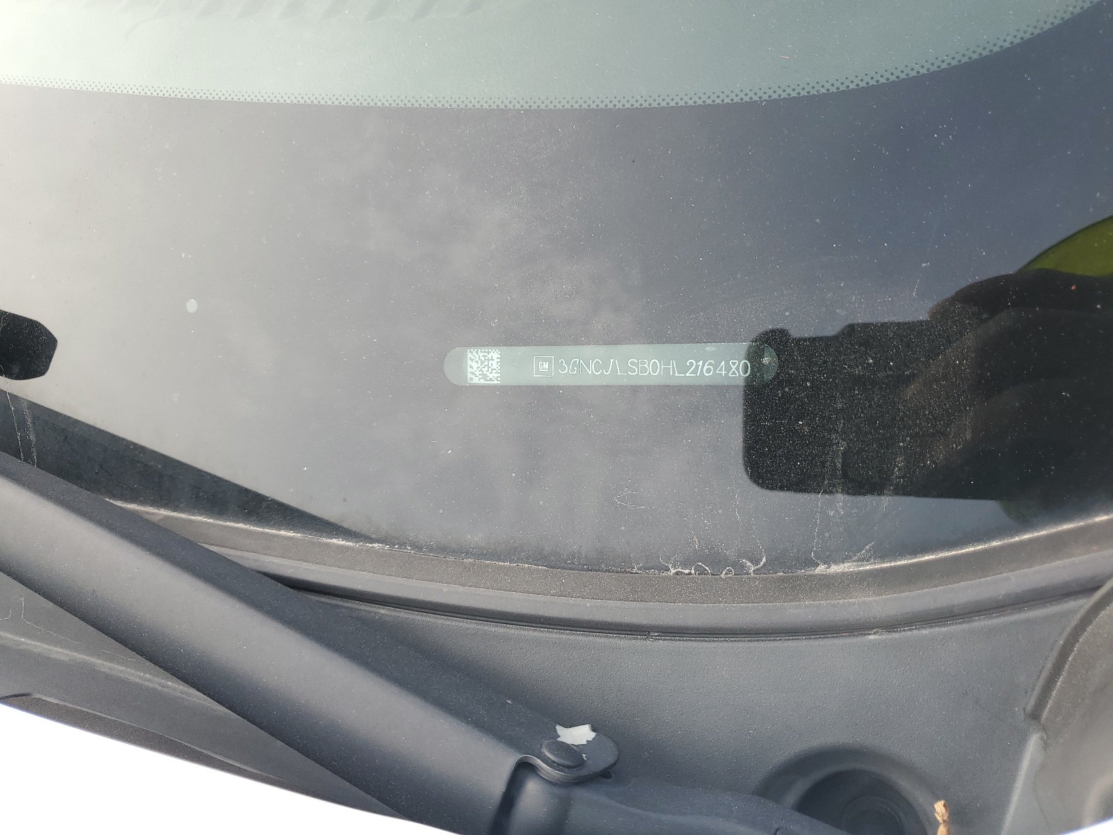 3GNCJLSB0HL216480 2017 Chevrolet Trax 1Lt