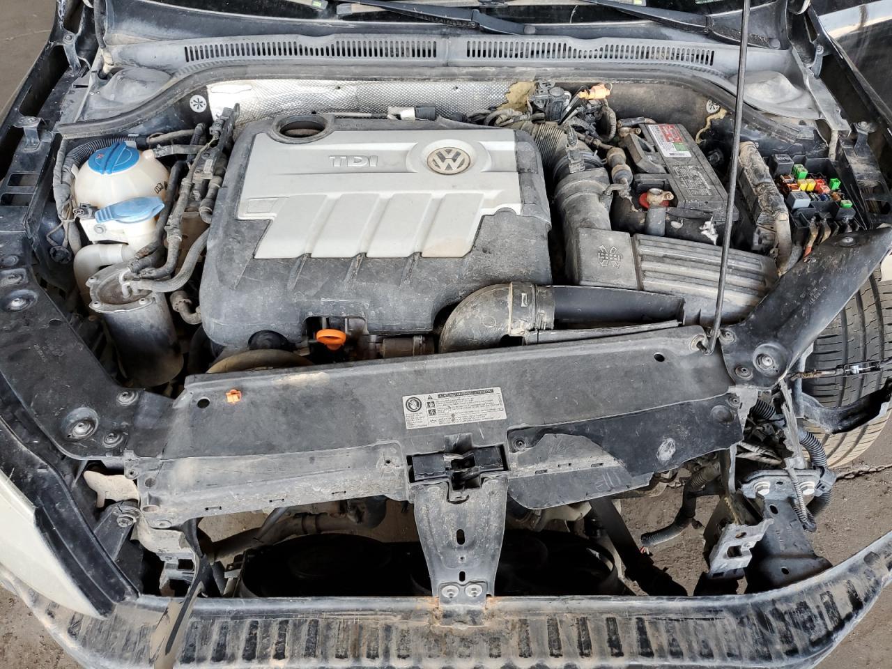 2011 Volkswagen Jetta Tdi VIN: 3VWLL7AJ9BM120414 Lot: 60666214