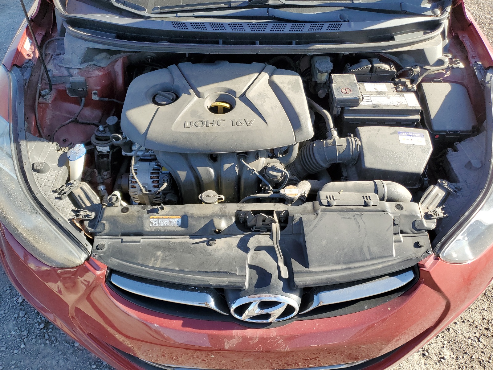 KMHDH4AE0BU157031 2011 Hyundai Elantra Gls