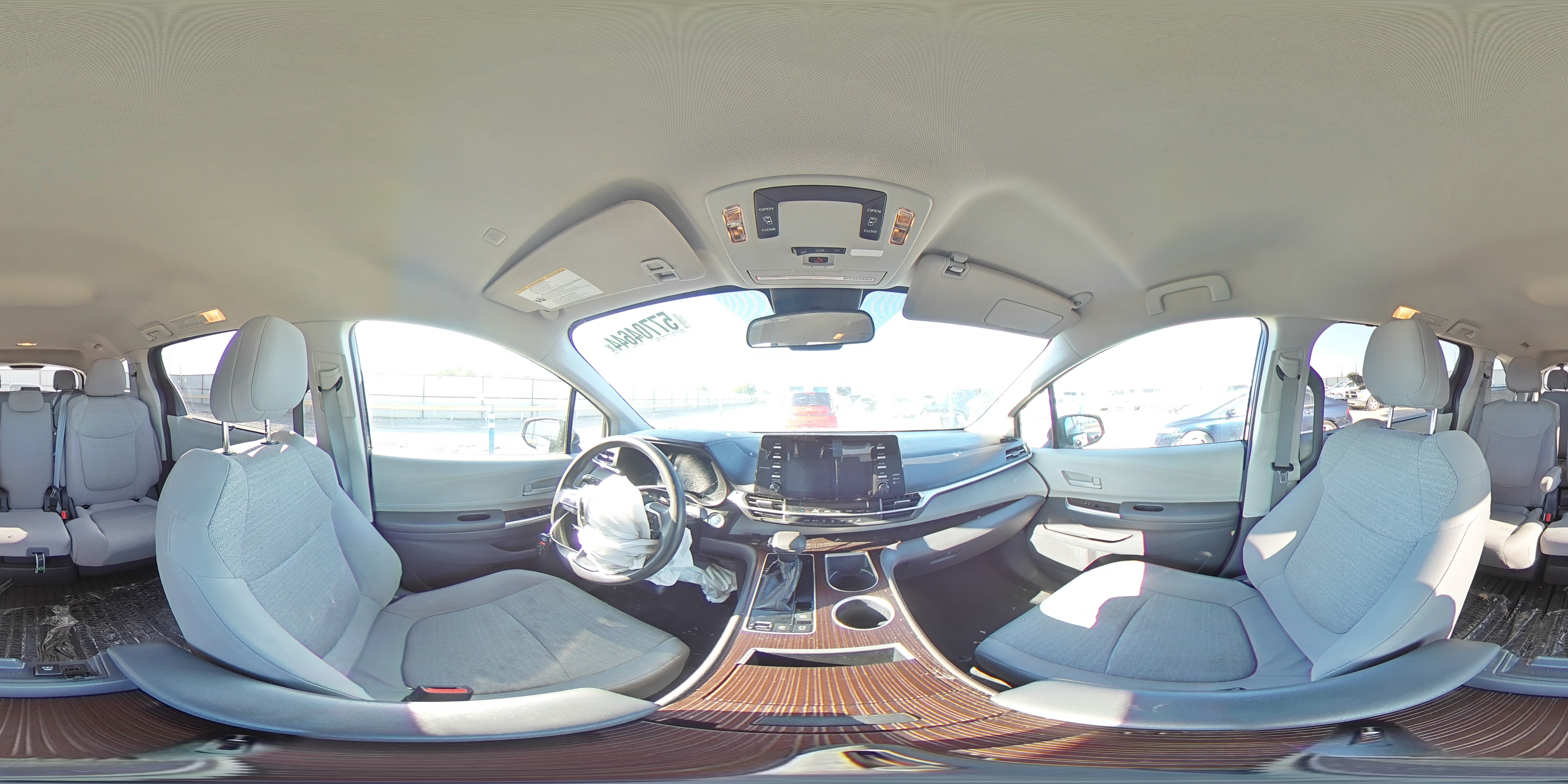 2021 Toyota Sienna Le VIN: 5TDKRKEC7MS022206 Lot: 57704644