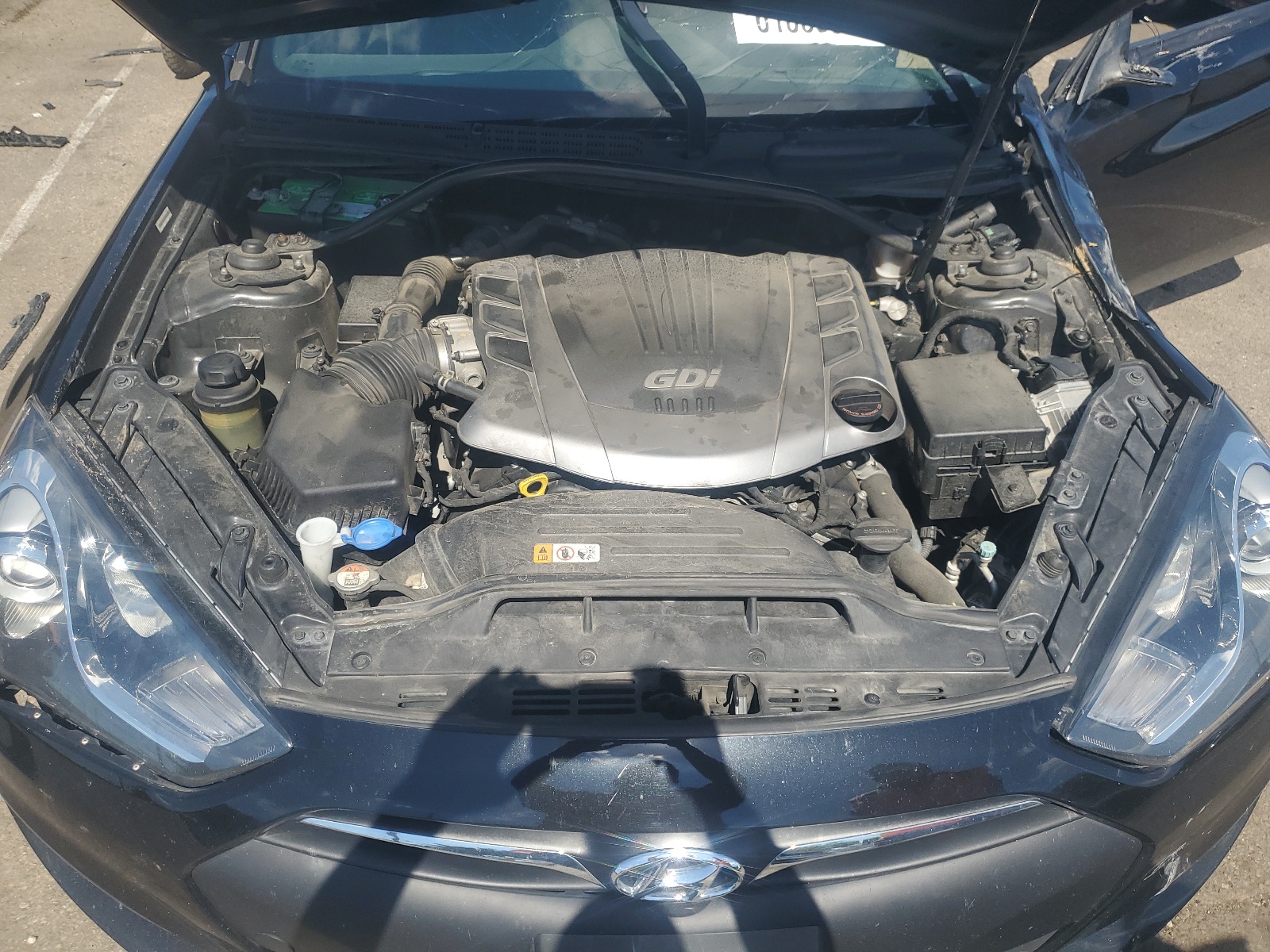 KMHHU6KJXFU122801 2015 Hyundai Genesis Coupe 3.8L