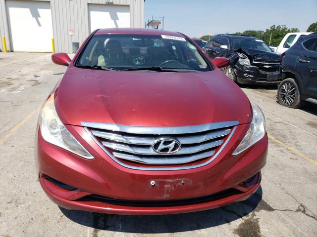  HYUNDAI SONATA 2013 Czerwony