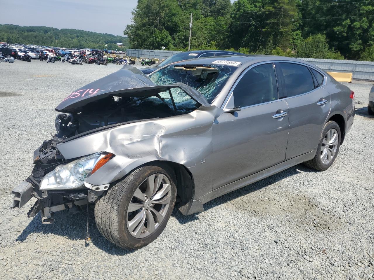2014 Infiniti Q70 3.7 للبيع في Concord، NC - Front End