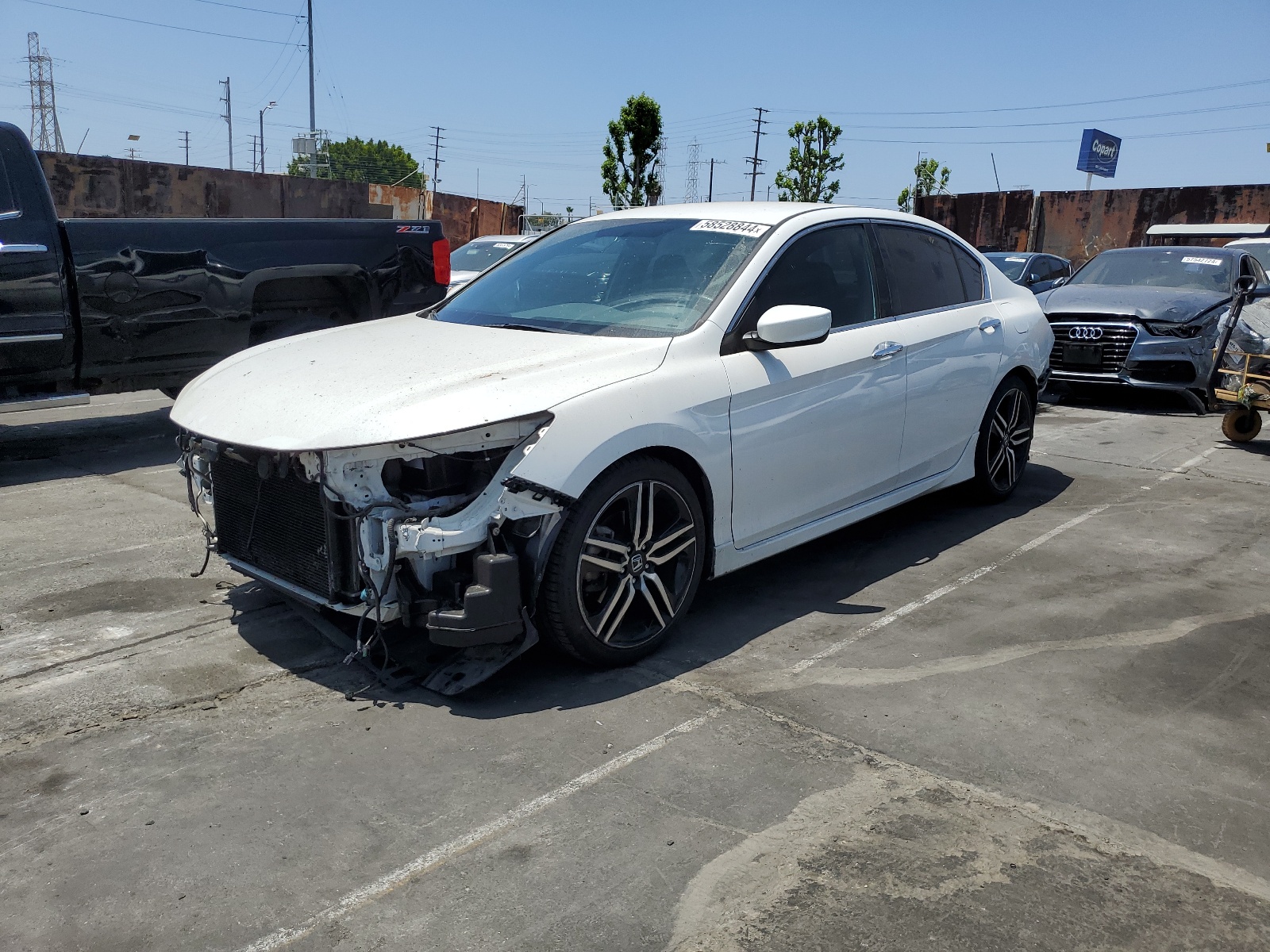 1HGCR2F57GA150193 2016 Honda Accord Sport