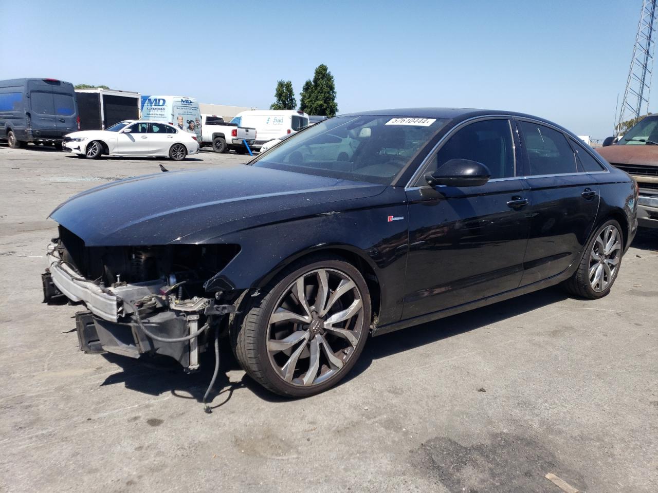 2014 Audi A6 Premium Plus VIN: WAUFGAFC5EN065754 Lot: 57610444