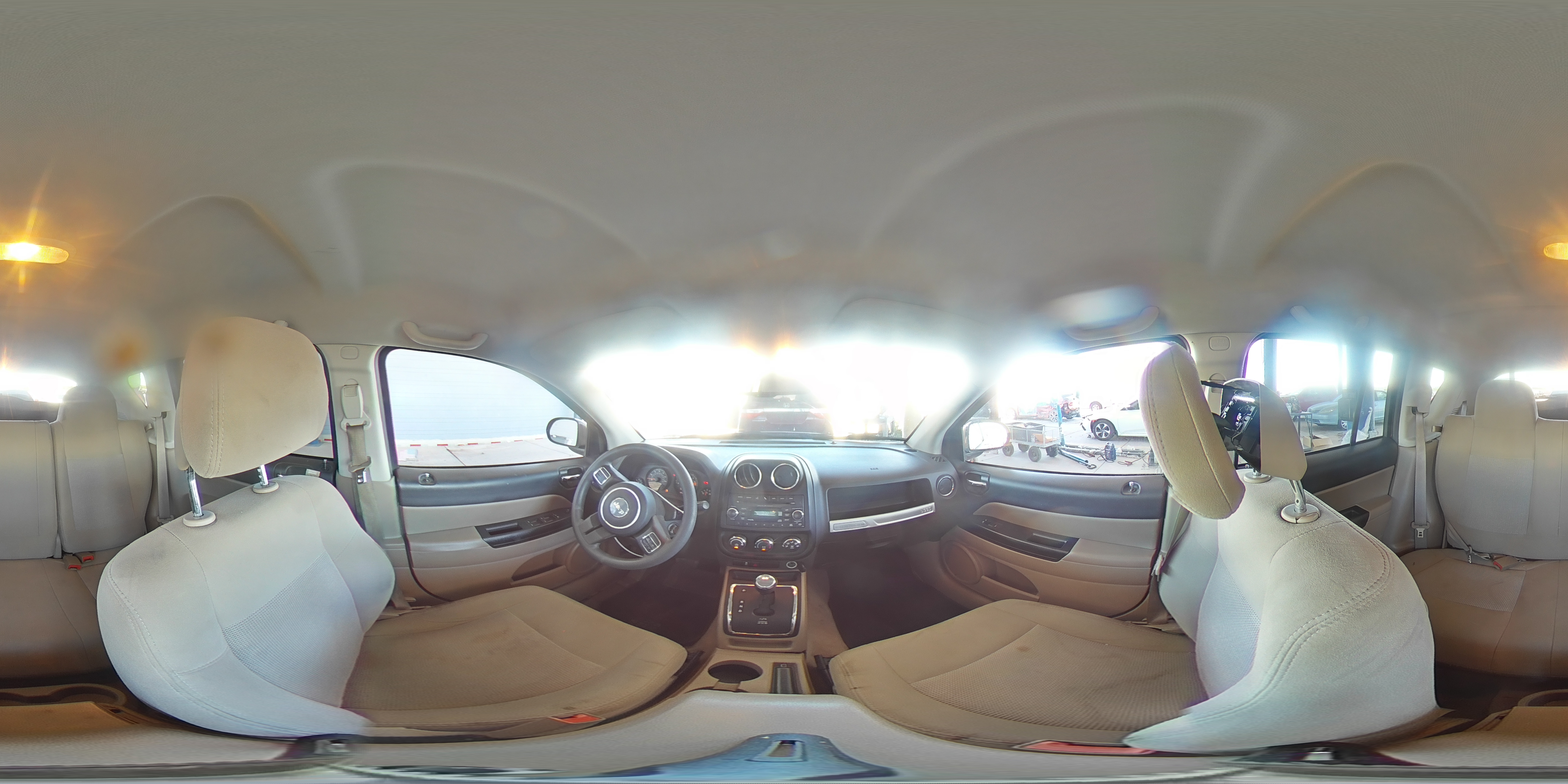 2017 Jeep Compass Sport VIN: 1C4NJCBA1HD155896 Lot: 60637194