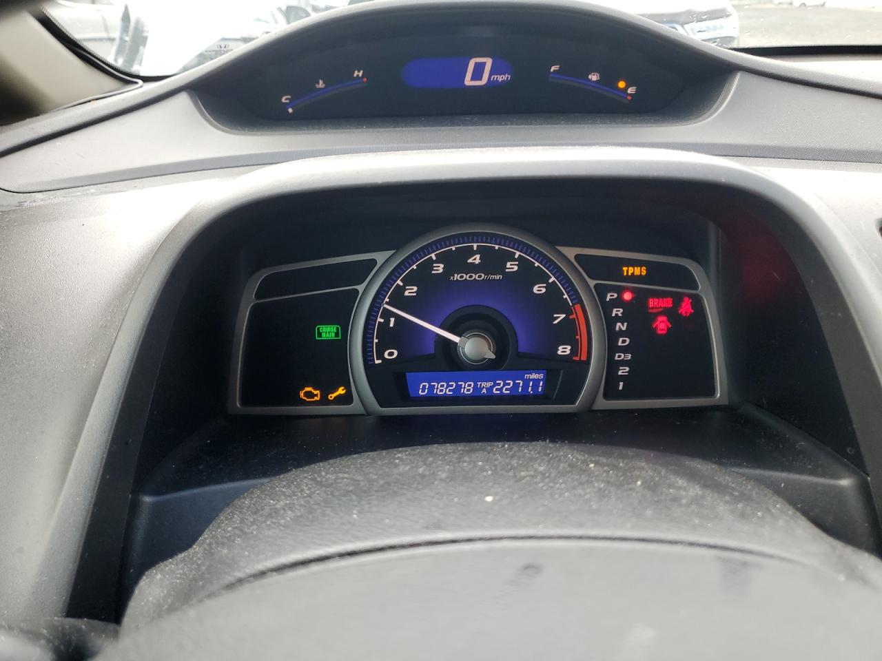 2009 Honda Civic Lx VIN: 2HGFA16589H544000 Lot: 60441664