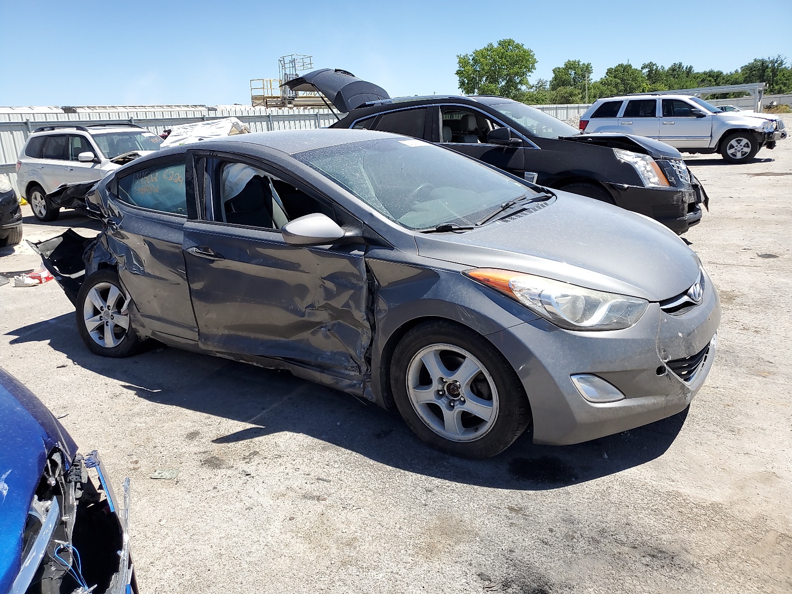 2013 Hyundai Elantra Gls vin: 5NPDH4AE5DH328924