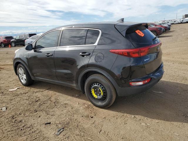  KIA SPORTAGE 2018 Czarny