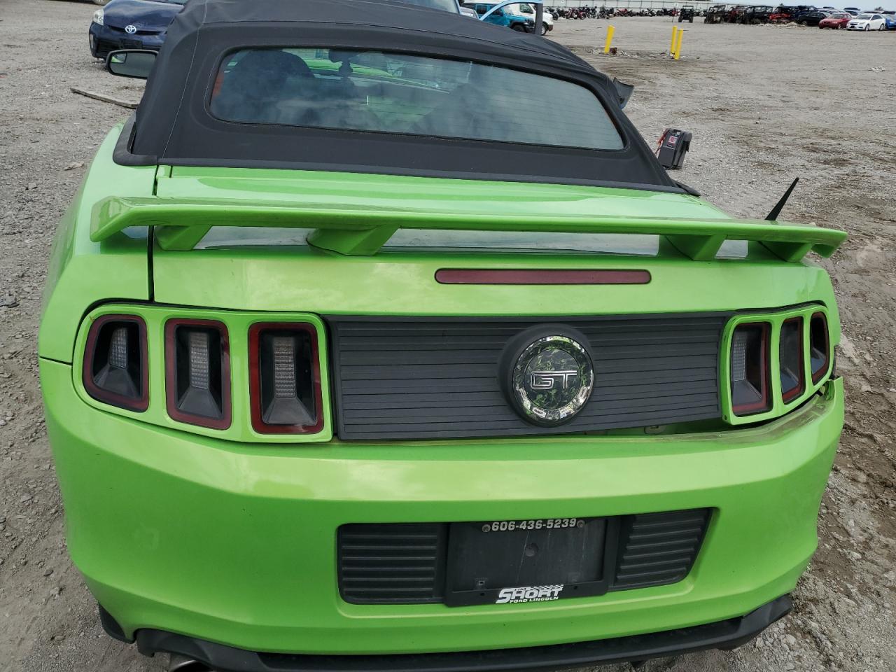 2013 Ford Mustang Gt VIN: 1ZVBP8FF9D5256724 Lot: 59690094