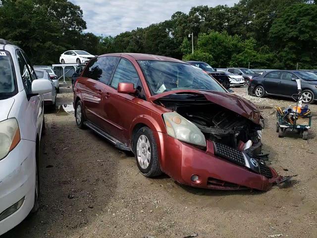 2004 Nissan Quest S VIN: 5N1BV28U54N337345 Lot: 58270304