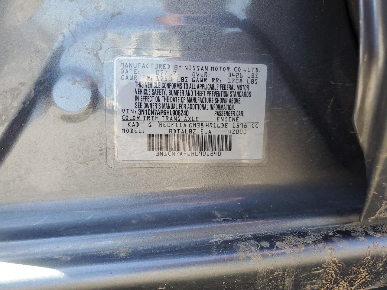 2017 Nissan Versa - Image 14