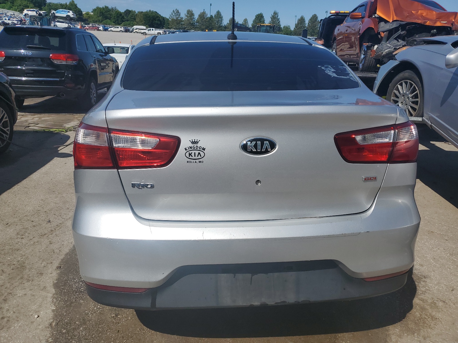 KNADM4A38G6633548 2016 Kia Rio Lx