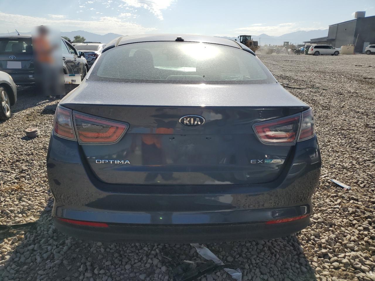 2014 Kia Optima Hybrid VIN: KNAGN4AD2E5069689 Lot: 58657174