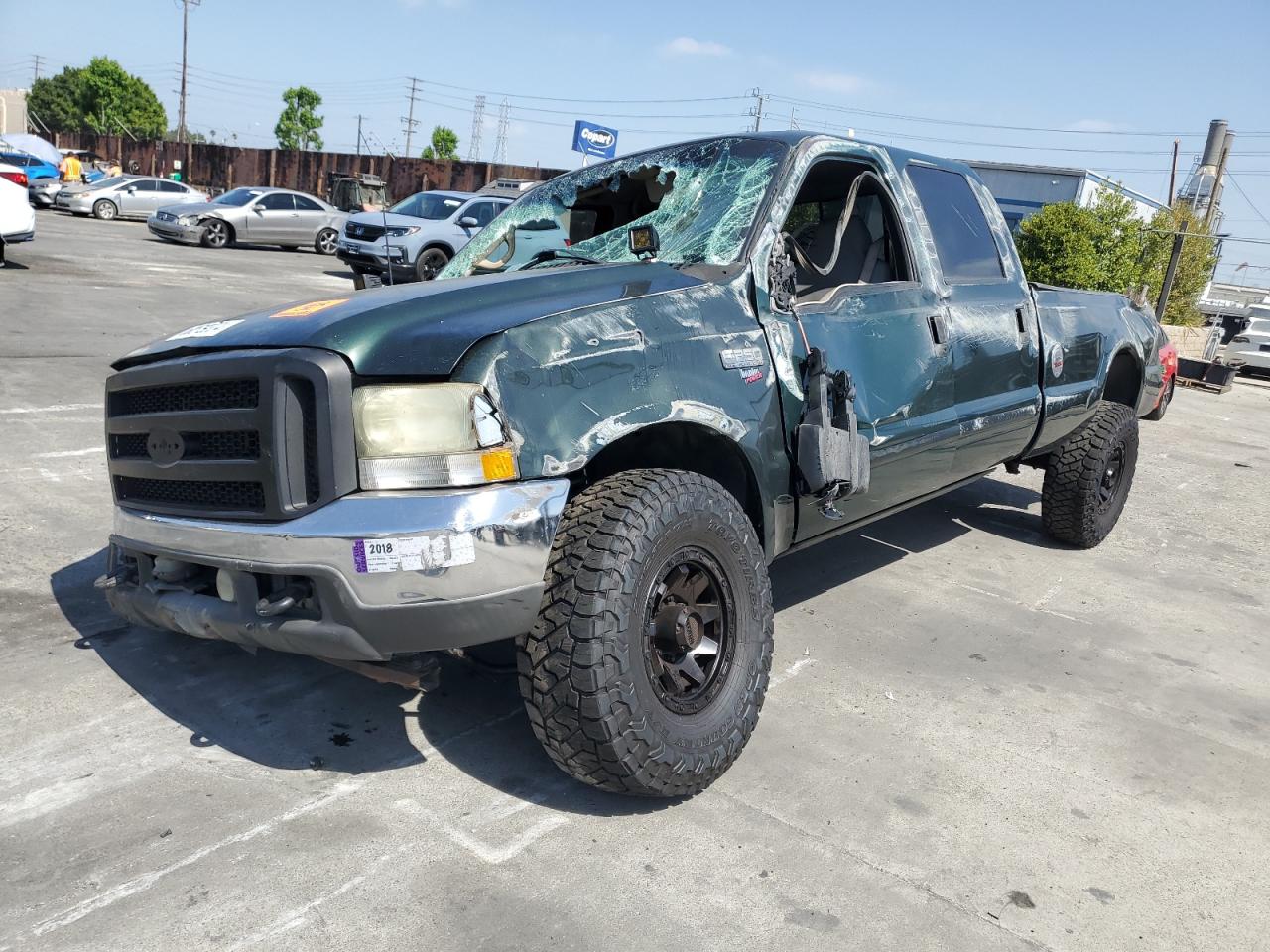 2002 Ford F250 Super Duty VIN: 1FTNW20F92EA58019 Lot: 60519804