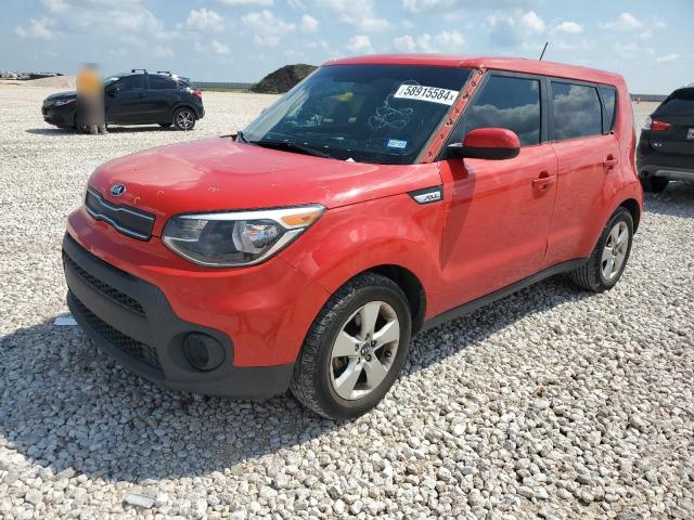  KIA SOUL 2019 Czerwony