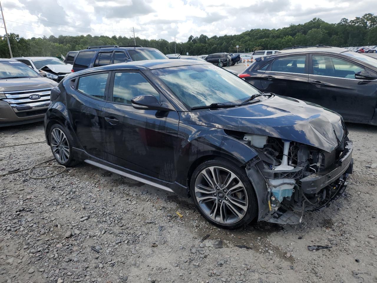 VIN KMHTC6AE4HU308743 2017 HYUNDAI VELOSTER no.4