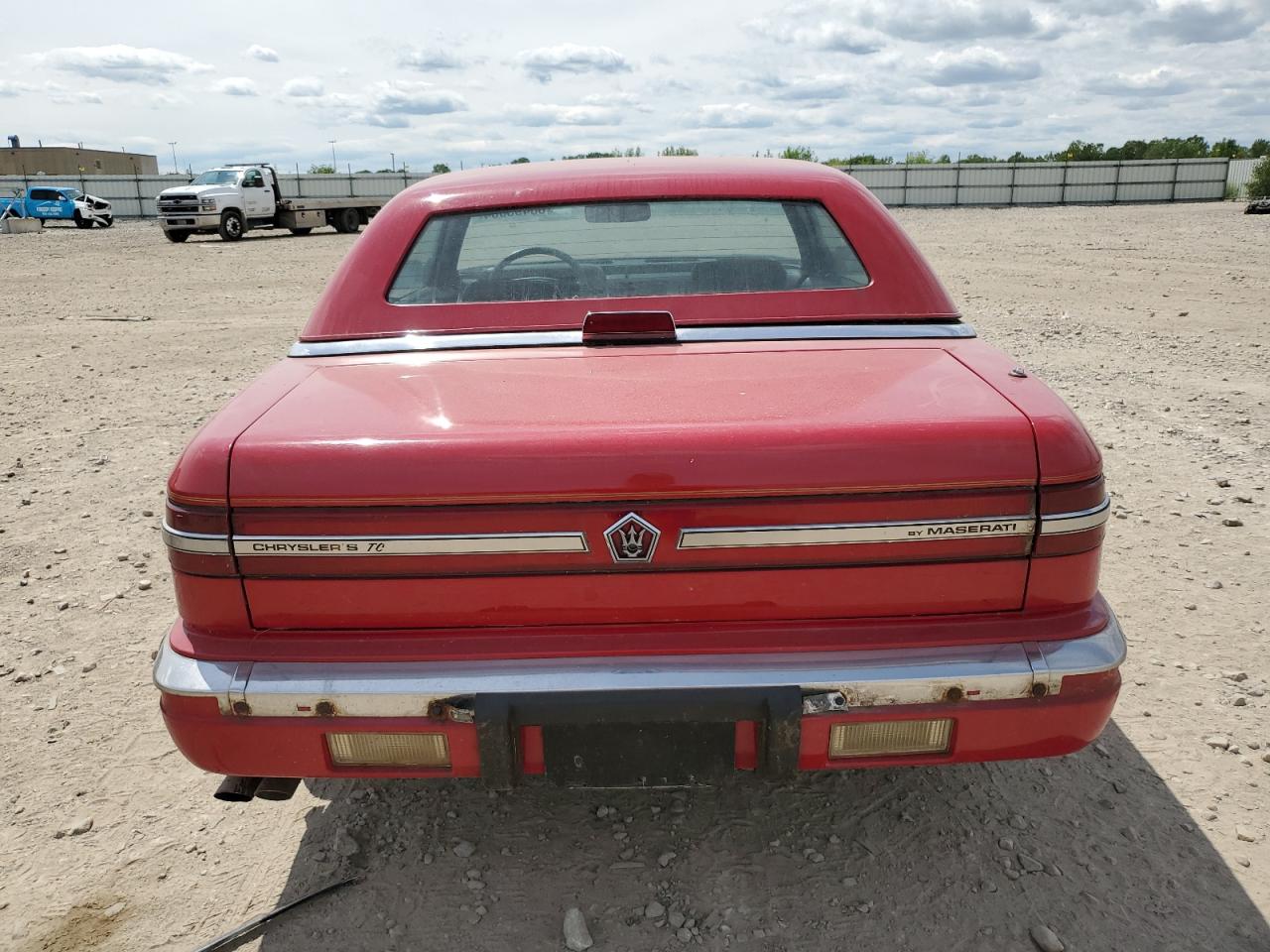 1990 Chrysler Tc By Maserati VIN: ZC2FS1209LB206136 Lot: 60495064