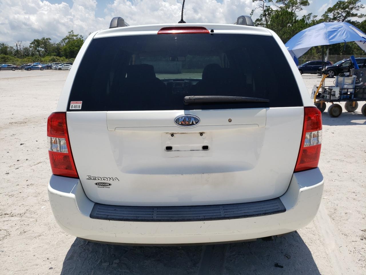 2009 Kia Sedona VIN: KNDMB133396277128 Lot: 58113824