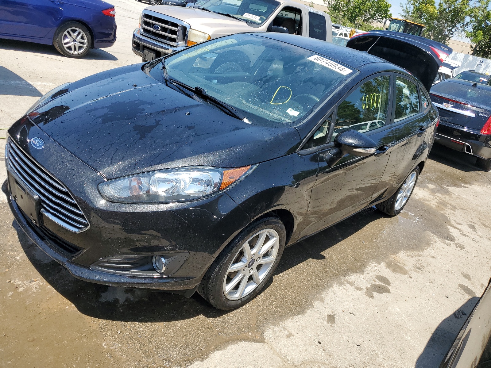 2015 Ford Fiesta Se vin: 3FADP4BJXFM117591