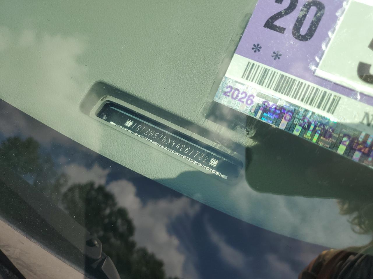 2009 Chevrolet Malibu 1Lt VIN: 1G1ZH57BX94261722 Lot: 61149174