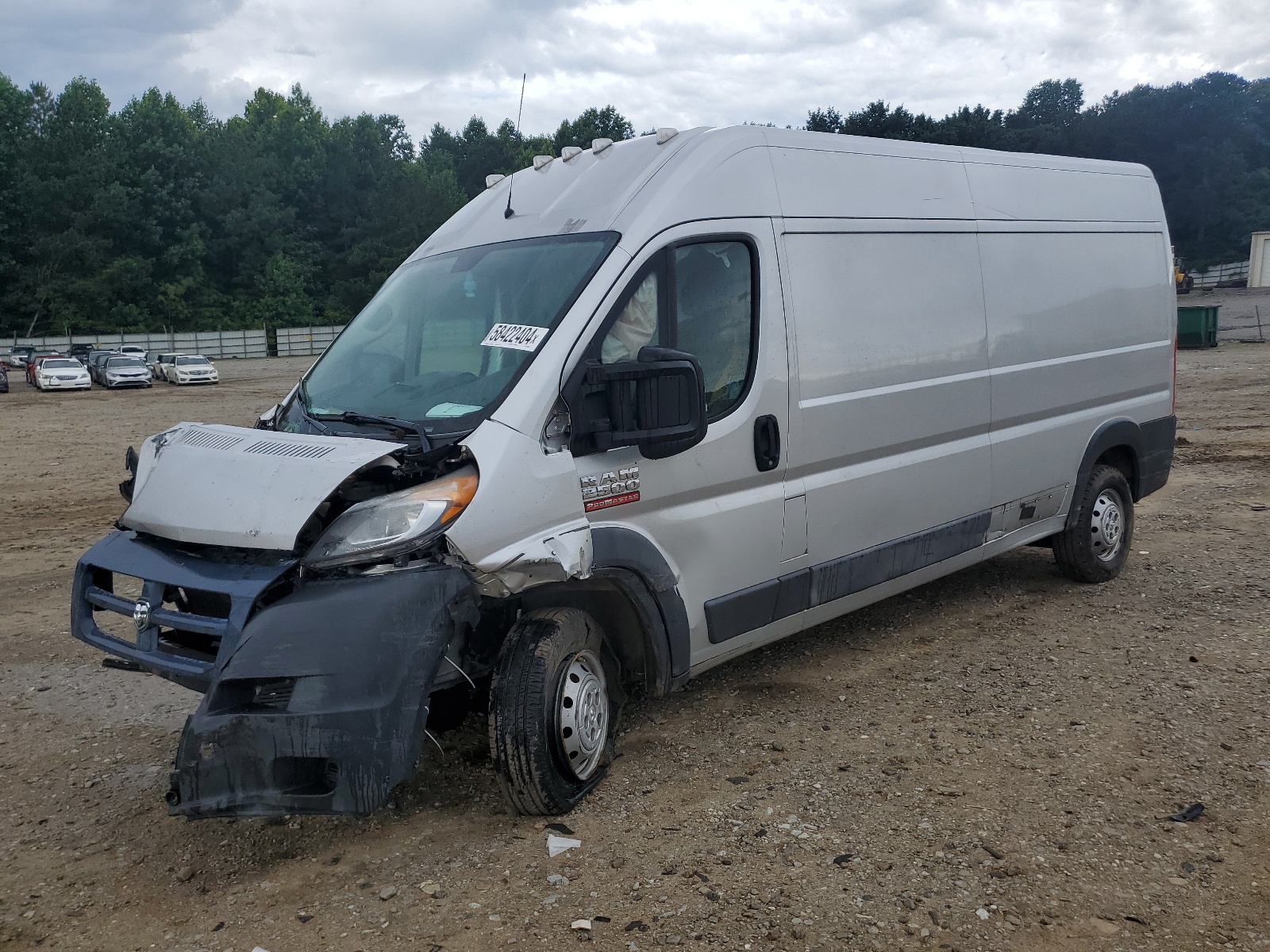 2017 Ram Promaster 2500 2500 High vin: 3C6TRVDG4HE545538