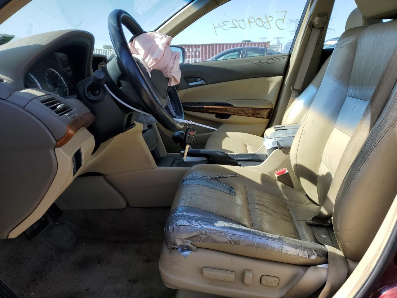 2009 Honda Accord Exl VIN: 1HGCP36829A002106 Lot: 58090234