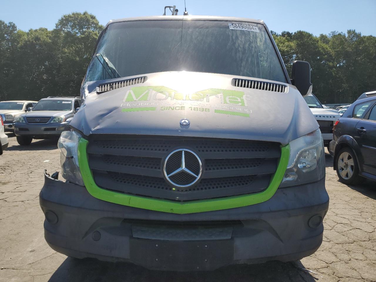 2015 Mercedes-Benz Sprinter 2500 VIN: WD3PE7DC9F5999639 Lot: 58490604