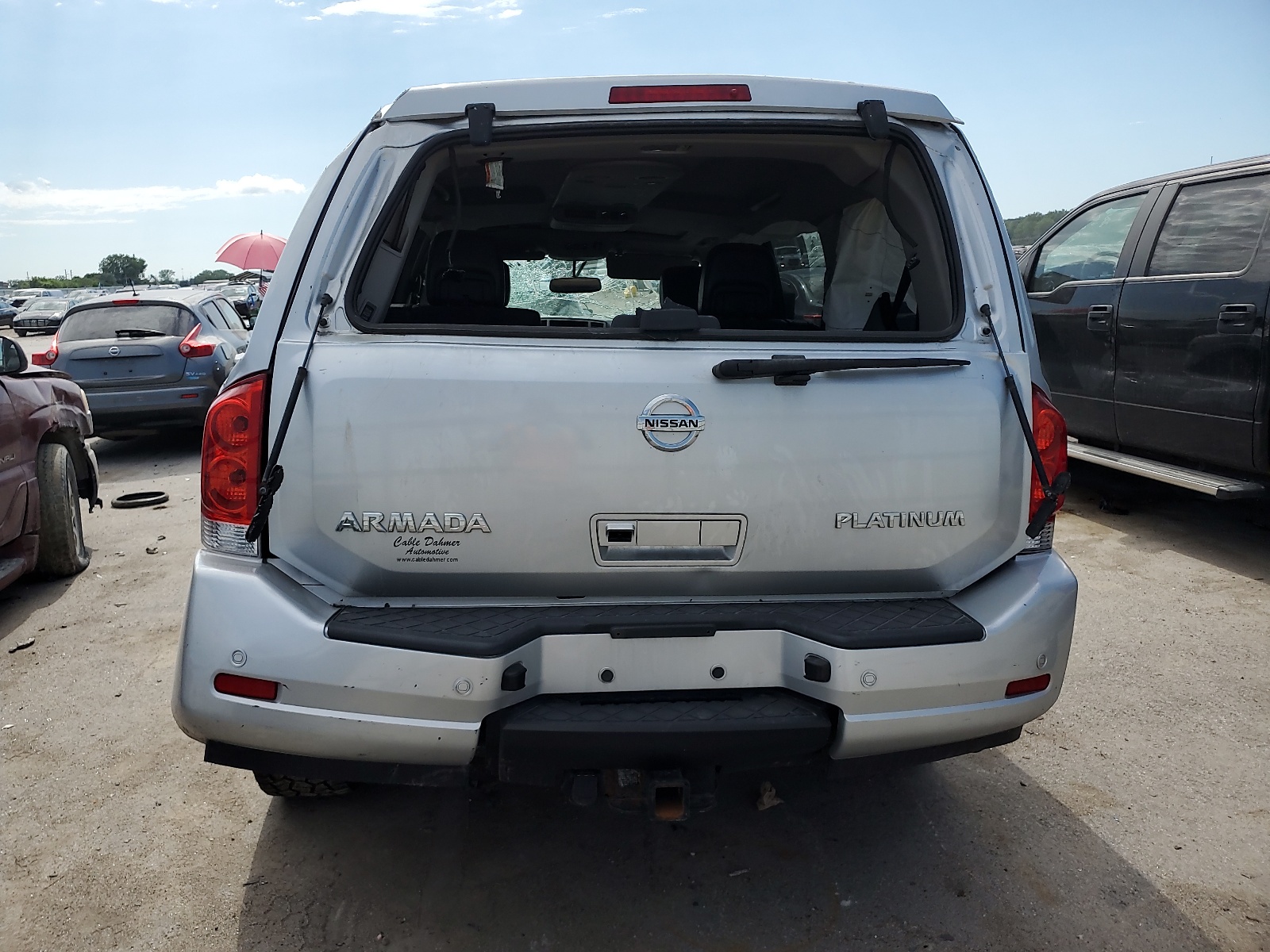 5N1AA0NE7CN613192 2012 Nissan Armada Sv