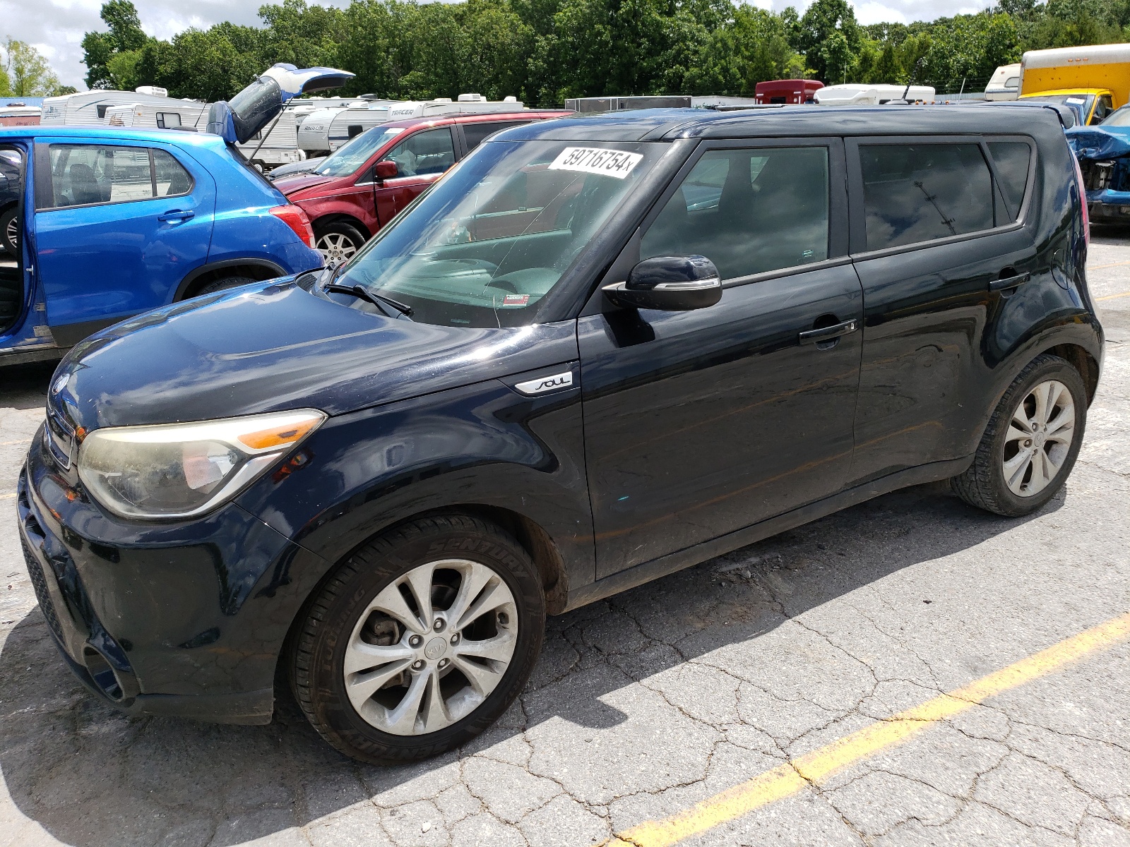 2014 Kia Soul + vin: KNDJP3A59E7051183