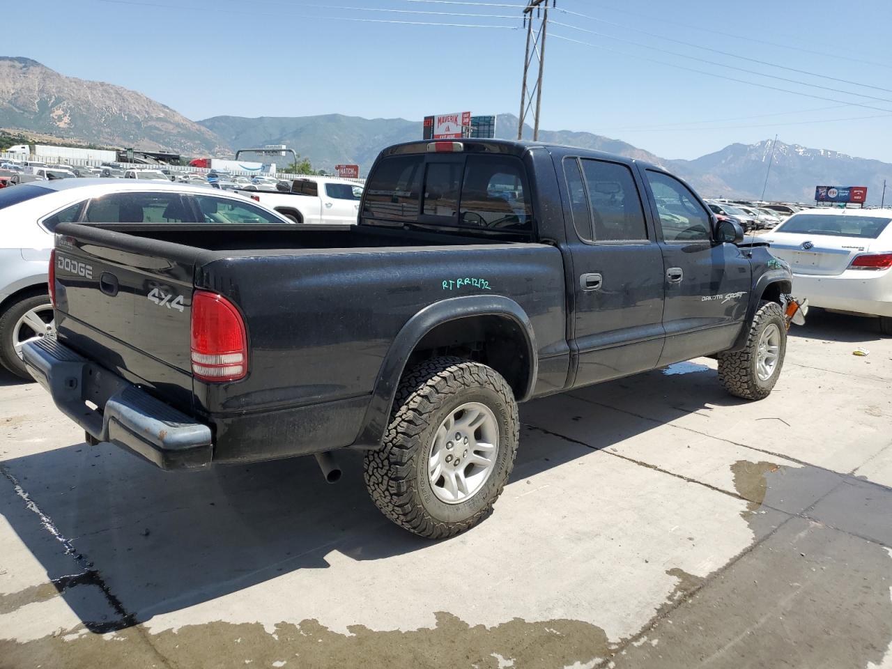 2001 Dodge Dakota Quad VIN: 1B7HG2AN41S274621 Lot: 58607964