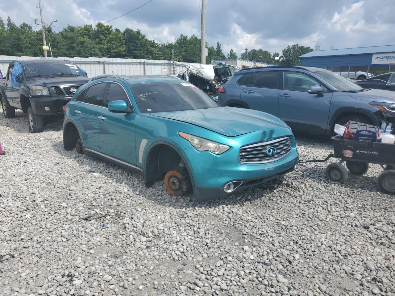 2010 Infiniti Fx35 VIN: JN8AS1MU2AM801982 Lot: 61017534